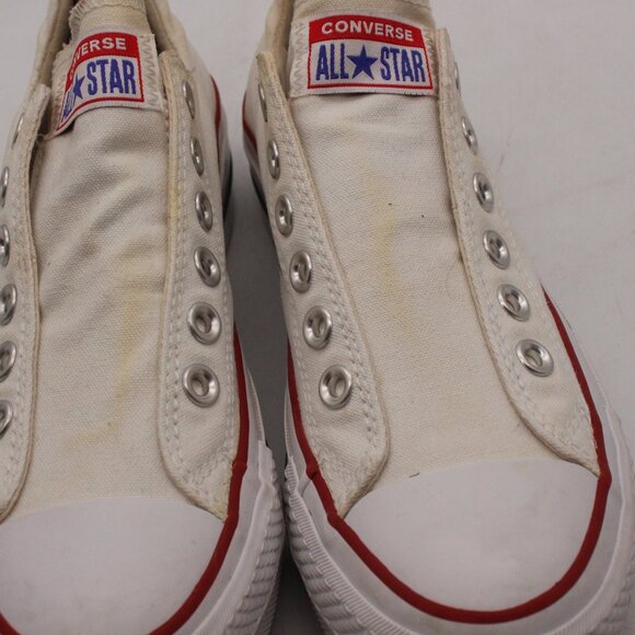 Converse Chuck Taylor All Star Women's Size 6.5 White Low Top Sneaker 563457F - Picture 11 of 12
